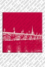ART-DOMINO® BY SABINE WELZ Bordeaux - Pont de Pierre