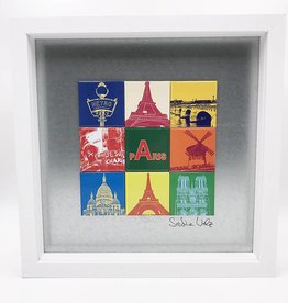 MAGNET-STORIES MAGNETIC PICTURE PARIS MOTIF MIX 9-01