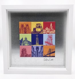 MAGNET-STORIES MAGNETIC PICTURE LISBONNE MOTIF MIX 9-01