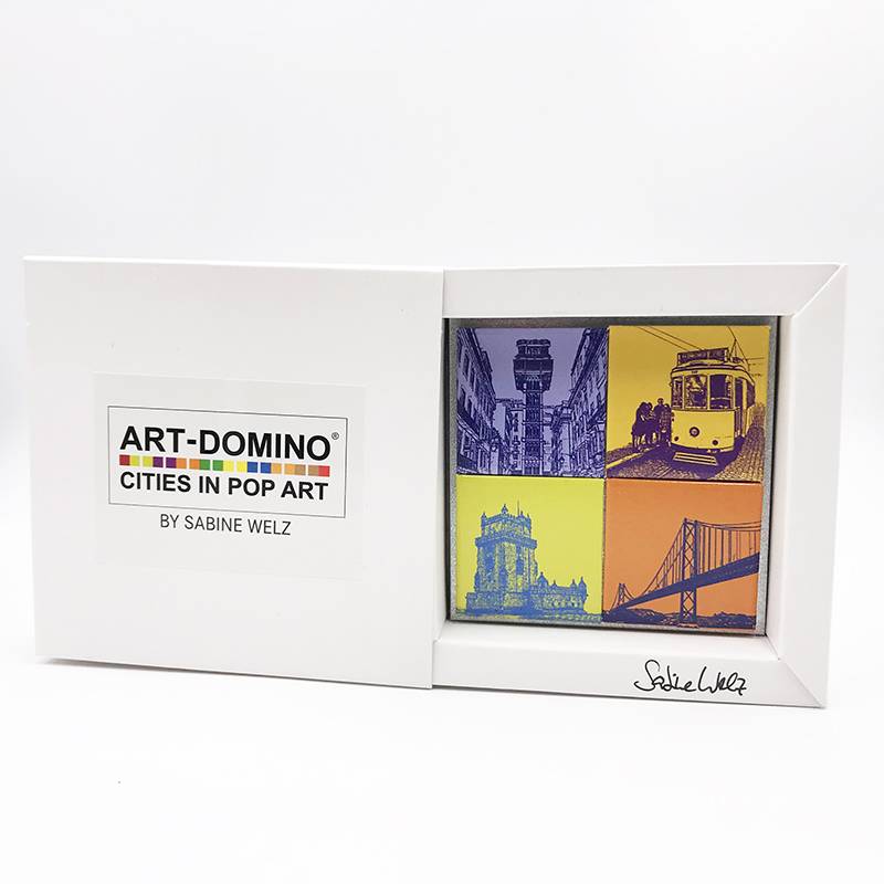 ART-DOMINO® BY SABINE WELZ Lisbon - Different motives - 4 - 01