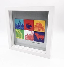 MAGNET-STORIES MAGNETIC PICTURE FRANKFURT MOTIF MIX 6-01