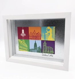 MAGNET-STORIES MAGNETIC PICTURE FRANKFURT MOTIF MIX 6-05