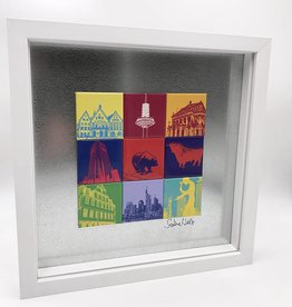 MAGNET-STORIES MAGNETIC PICTURE FRANCFORT MOTIF MIX 9-01
