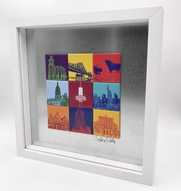 MAGNET-STORIES Magnetic picture - Frankfurt - Motiv-Mix 9-02
