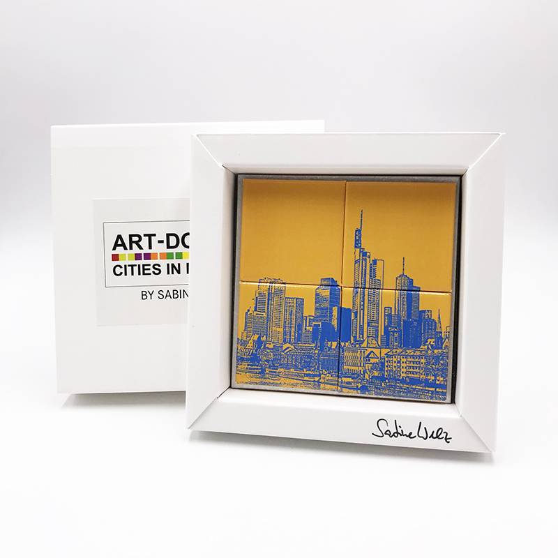 ART-DOMINO® BY SABINE WELZ Frankfurt – Skyline - 1