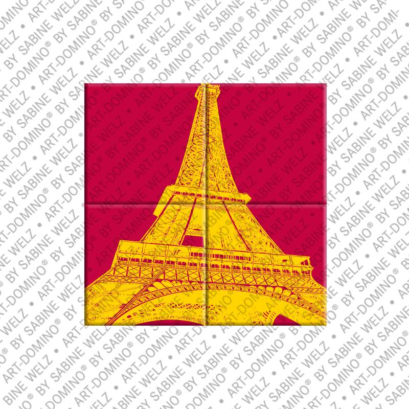 ART-DOMINO® BY SABINE WELZ Paris – Eiffel Tower 1