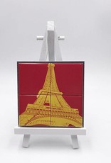 ART-DOMINO® BY SABINE WELZ Paris - Eiffel Tower - 01