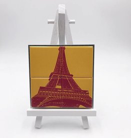 ART-DOMINO® BY SABINE WELZ Magnetset - On easel - France - Paris - 4 - 02