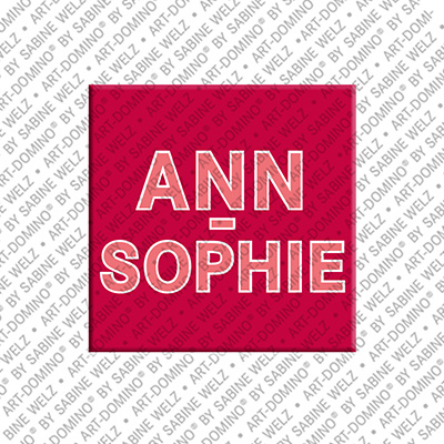 MAGNET-STORIES Ann-Sophie - Magnet mit dem Vornamen Ann-Sophie