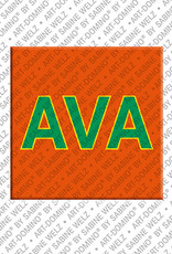 MAGNET-STORIES Ava - Magnet with the name Ava