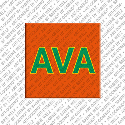 MAGNET-STORIES Ava - Magnet mit dem Vornamen Ava