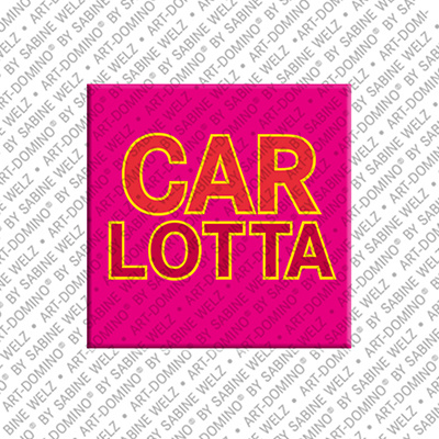 MAGNET-STORIES Carlotta - Magnet with the name Carlotta