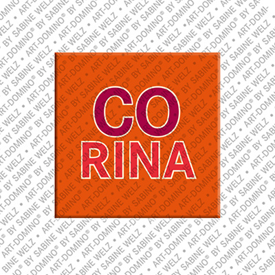 MAGNET-STORIES Corina - Magnet with the name Corina
