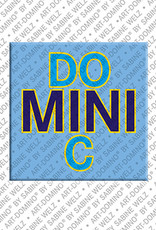 ART-DOMINO® BY SABINE WELZ Dominic - Magnet mit dem Vornamen Dominic