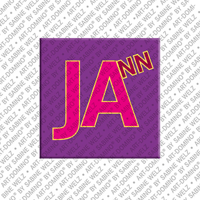 MAGNET-STORIES Jann - Magnet mit dem Vornamen Jann
