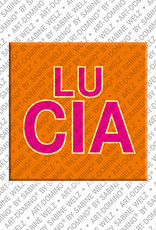 MAGNET-STORIES Lucia - Magnet mit dem Vornamen Lucia