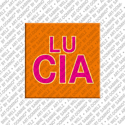 MAGNET-STORIES Lucia - Magnet with the name Lucia