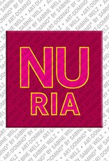MAGNET-STORIES Nuria - Aimant avec le nom Nuria