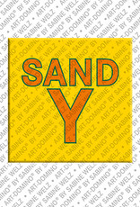 MAGNET-STORIES Sandy - Aimant avec le nom Sandy