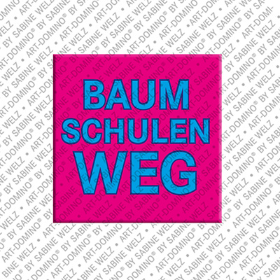 ART-DOMINO® BY SABINE WELZ Berlin-Baumschulenweg – Lettrage