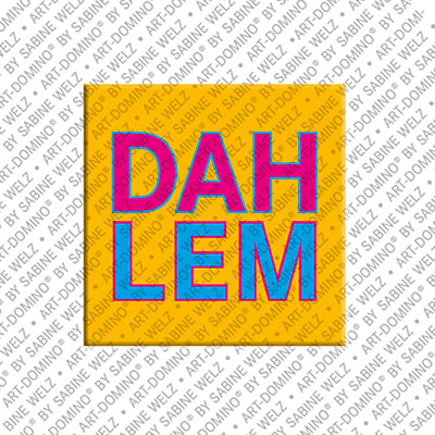ART-DOMINO® BY SABINE WELZ Berlin-Dahlem – Schriftzug