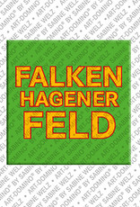 ART-DOMINO® BY SABINE WELZ Berlin-Falkenhagener Feld  – Lettrage
