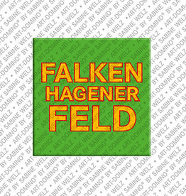 ART-DOMINO® BY SABINE WELZ Aimant - Berlin - Falkenhagener Feld  - 00