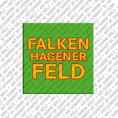 ART-DOMINO® BY SABINE WELZ Berlin-Falkenhagener Feld  – Lettrage