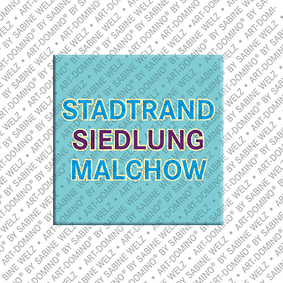 MAGNET-STORIES Berlin-Stadtrandsiedlung-Malchow– Lettrage