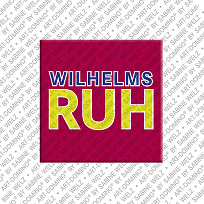 MAGNET-STORIES Berlin-Wilhelmsruh – Schriftzug