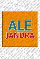 MAGNET-STORIES Alejandra - Aimant avec le nom Alejandra