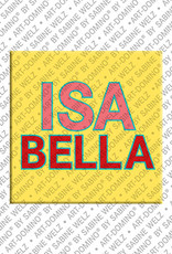 MAGNET-STORIES Isabella - Magnet mit dem Vornamen Isabella