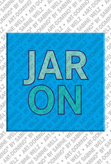 MAGNET-STORIES Jaron - Magnet mit dem Vornamen Jaron