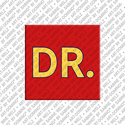 MAGNET-STORIES Dr. - aimant avec le mot Dr.