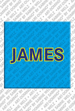 MAGNET-STORIES James - Magnet mit dem Vornamen James