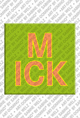 MAGNET-STORIES Mick - Magnet with the name Mick