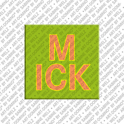 MAGNET-STORIES Mick - Magnet mit dem Vornamen Mick