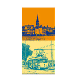 MAGNET-STORIES Picture on canvas - Sweden - Stockholm - 5320