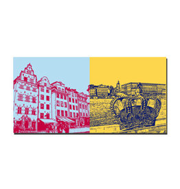 MAGNET-STORIES Leinwandbild - Schweden - Stockholm - 5304