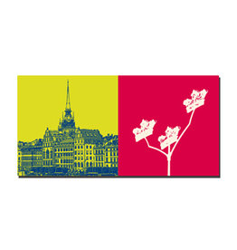 MAGNET-STORIES Picture on canvas - Sweden - Stockholm - 5306