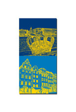 MAGNET-STORIES Stockholm - Blick königl. Schloß+Krone + Gamla Stan