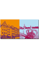 MAGNET-STORIES Stockholm - Gamla Stan + Krone + Segelschiff