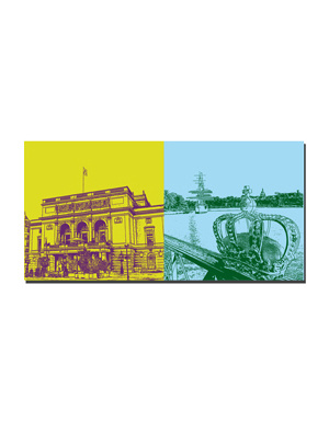 MAGNET-STORIES Stockholm - Oper + Krone + Segelschiff