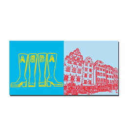 MAGNET-STORIES Image sur toile - Suède - Stockholm - 5318