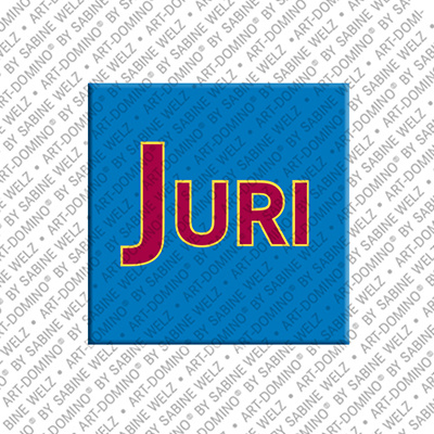 MAGNET-STORIES Juri - Magnet mit dem Vornamen Juri