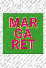 MAGNET-STORIES Margaret - Magnet mit dem Vornamen Margaret