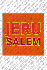 MAGNET-STORIES Jerusalem - Schriftzug