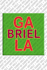 MAGNET-STORIES Gabriella - Aimant avec le nom Gabriella