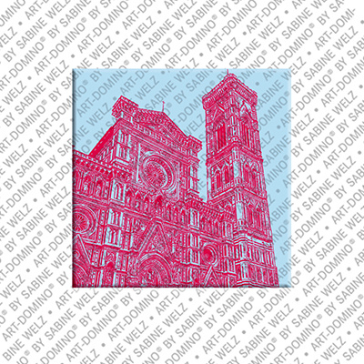 ART-DOMINO® BY SABINE WELZ Florence - Cathédrale