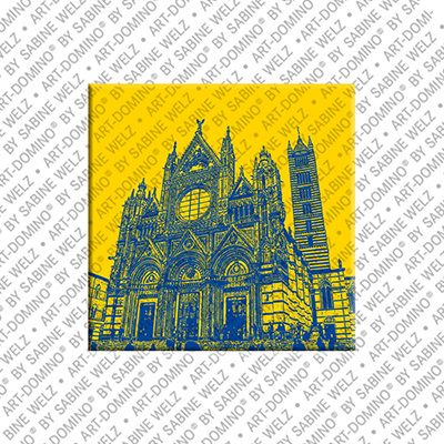 MAGNET-STORIES Siena - Dom-Portal mit Treppe